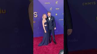 Jack Lowden and Saoirse Ronan Pose Together on the Red Carpet at the 76th Primetime Emmy Awards [upl. by Delaney288]