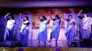 Cherukuzhu Nadan Pattu Dance Onam 2017 [upl. by Einapets]