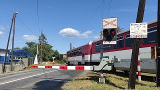 Železničné priecestie Prievidza 2  Slovak railroad crossing [upl. by Amelia]