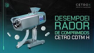 Desempoeirador de Comprimidos Cetro CDTM H [upl. by Nicholl]