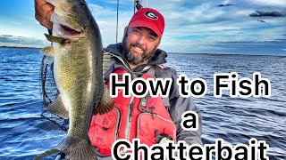 How to Fish a Chatterbait No Matter what Lake You Fish  Bass Fishing [upl. by Sebastiano]