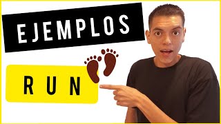 Cómo usar el verboRUN🏃🏃2022ConjugacionesSimple Present Tense verbconjugation englishverbs [upl. by Arlinda]