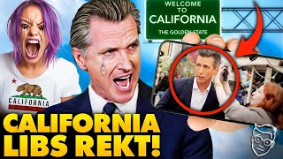 Californians TROLLED By HYSTERICAL Gavin Newsom Impersonator Believe He Was REAL  Beyond Parody [upl. by Elayne]