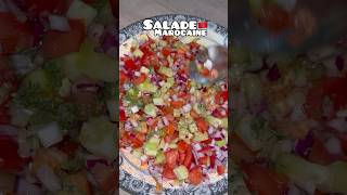 Salade marocaine 🇲🇦 food cuisine cuisinefacile recettefacile cuisinesimple maroc recipe [upl. by Gerard]