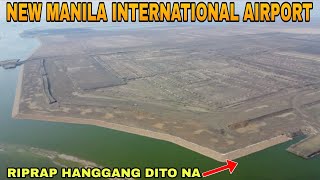 Riprap hanggang dito na NEW MANILA INTERNATIONAL AIRPORT UPDATE 05192024 [upl. by Einwahs]