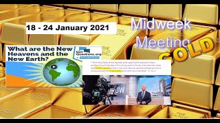 JWorg Midweek Meeting 1824 January 2021 [upl. by Fronia]