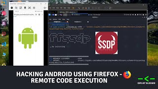 Android Firefox Browser Bug  Evil SSDP  Android Remote Code Execution [upl. by Zebaj628]