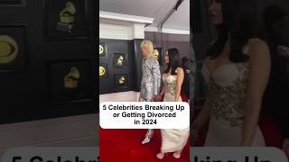 5 Celebrities Breaking Up or Getting Divorced in 2024 hollywood actor celebrity celebnews short [upl. by Ahsiral]