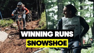 MTB Downhill Race of the Year  Winning Runs from Snowshoe [upl. by Michaele]