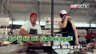 Tha Rang Anh Khong Nhin Thay Karaoke [upl. by Bloxberg]