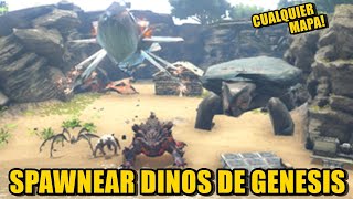 COMO SPAWNEAR CRIATURAS DE GENESIS EN CUALQUIER MAPA COMANDOS [upl. by Mitzie]