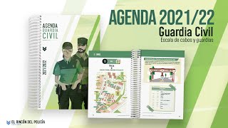 🟢📅 AGENDA oposición GUARDIA CIVIL 20212022 👮👮  Review [upl. by Yenwat]