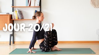 Jour 20 vinyasa full body flow  vivifiant et dynamisant [upl. by Hilaire]