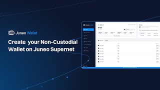 Create a noncustodial wallet on Juneo Supernet [upl. by Silecara]