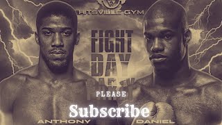 Anthony Joshua vs Daniel Dubois FullFight WatchParty [upl. by Callean]