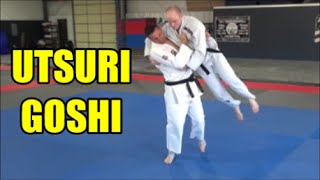 UTSURI GOSHI Changing Hip Throw [upl. by Hertzog]