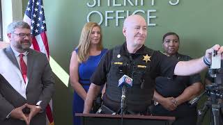 Full press conference on former Lauderdale Co teacher charged with making terroristic threats [upl. by Aeneg336]