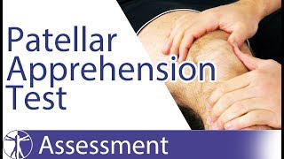 Patellar Apprehension Test  Patella Dislocation [upl. by Ylekalb939]