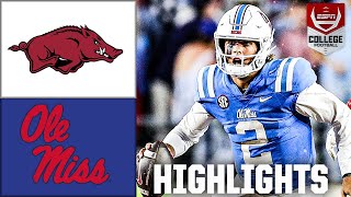 Arkansas Razorbacks vs Ole Miss Rebels  Full Game Highlights [upl. by Eul]