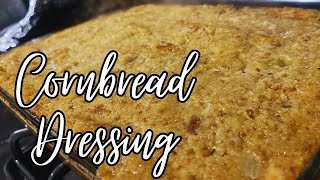 How To Make Cornbread Dressing From Scratch [upl. by Terag17]