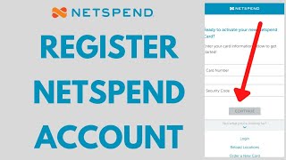 How to Register Netspend Account 2021 Netspend Account Sign up [upl. by Hgieleak]