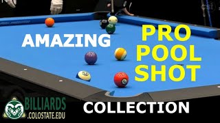 Greatest and Most Interesting PRO POOL SHOTS of All Time … 200 Shots in 20 Categories [upl. by Dun]