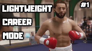 Ep1 Undisputed Boxing Career Mode  Undisputed Difficulty [upl. by Naihr]