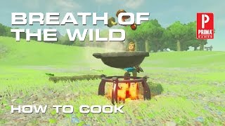 Zelda Breath of the Wild  How to Cook Food [upl. by Os]