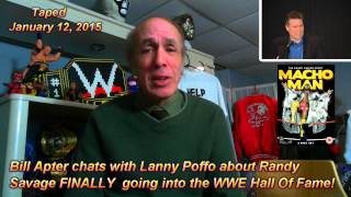 LANNY POFFO ON quotMACHO MANquot RANDY SAVAGE BEING INDUCTED INTO WWE HALL OF FAME [upl. by Ragen360]