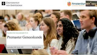 Informatiesessie premaster Geneeskunde UvA 21 november 2023 [upl. by Dwinnell906]