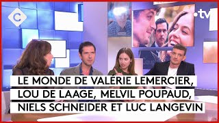 Valérie Lemercier Lou de Laage Melvil Poupaud Niels Schneider  C à vous  22092023 [upl. by Nalek]