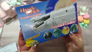 Handy Stitch • Handheld Sewing Machine from Temu • PureYuzu2024 [upl. by Yborian]