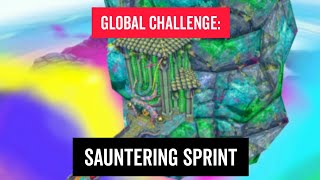 Temple Run 2 Holi Festival Sauntering Sprint Challenge and Get reward challenge [upl. by Aihtnis]