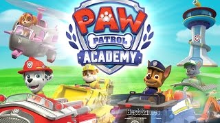 Nickelodeon  PAW Patrol Academy  Nick Jr Best Game 4 Preschoolers w Chase Marshall Rocky [upl. by Aiekram]