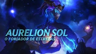 Campeão em Destaque Aurelion Sol o Forjador de Estrelas  Mecânica de jogo  League of Legends [upl. by Anihsat]