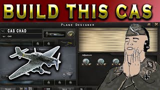 This HOI4 CAS Design DESTROYS Everyone  Close Air Support Guide for Hearts of Iron IV [upl. by Salohcin]