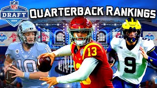 2024 NFL Draft Quarterback Rankings [upl. by Lleirbag]