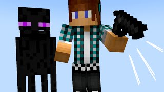 AuthenticGames Minecraft Escola Monstro 01  Monster School  Animation [upl. by Amla257]