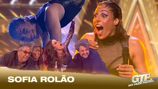 BOTÃO DOURADO do juri para a Sofia Rolão GALAS  Got Talent Portugal 2024 [upl. by Noyek874]