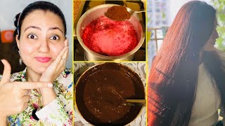 How To Color Hair at Home Naturally  100 Soft Glossy and Silky Hair  Natural Hair Dye [upl. by Crompton295]