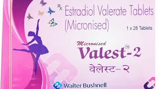 Valest 2 Tablet uses in Hindi  Estradiol Tablet in Hindi [upl. by Nitaj]