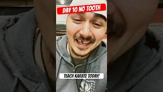 DAY 10 day before THANKSGIVING Kicking BAGS tooth noteeth karate [upl. by Ialda]