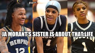 DONT MESS WITH JA MORANTS SISTER Niya Morant Senior Season Highlights [upl. by Airdnaed74]