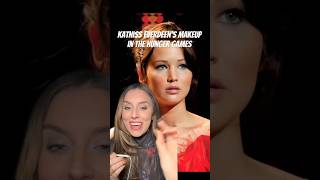 Katniss Everdeen’s makeup in the Hunger Games created by makeup artist Ve Neill on Jennifer Lawrence [upl. by Toft349]