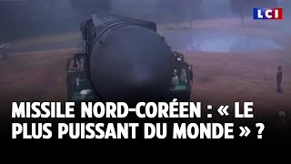 Missile nordcoréen  « le plus puissant du monde » [upl. by Enilada715]