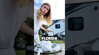 Throwing Snowballs in FLORIDA 🤯 Winter Snow MrBeast [upl. by Ilrak]