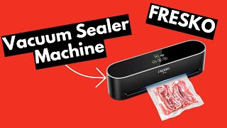 FRESKO V8 PRO  VACUUM SEALER MACHINE [upl. by Adella]