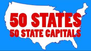 Learn the 50 US State Capitals and 50 State Abbreviations  50 States Song [upl. by Reham]