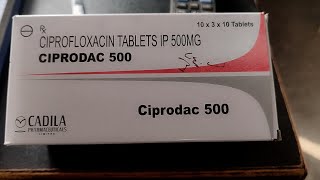 Ciproflox 500 Uses in Hindi  नीचे से ऊपर तक पूरे शरीर की बीमारियाँ ठीक Ciprodac 500 Tablet [upl. by Naul]