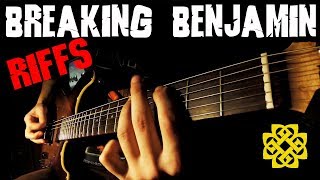 TOP 10 BREAKING BENJAMIN RIFFS [upl. by Bonina]